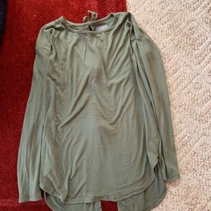Aerie tie back top
